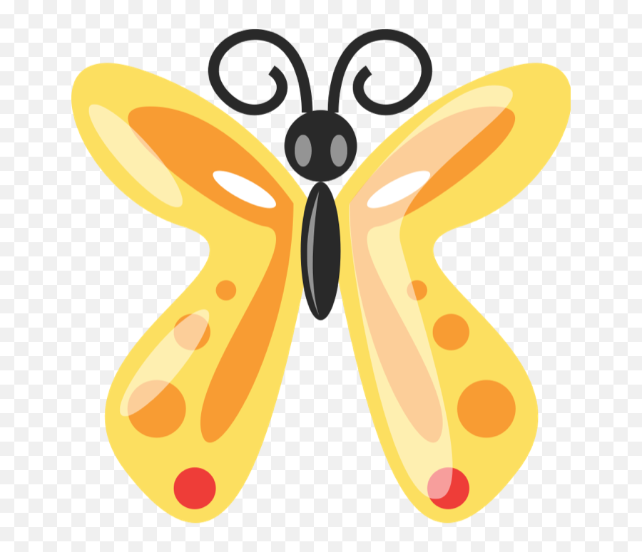Butterflies Butterfly Clipart - Butterfly Png Cartoon Emoji,Free Butterfly Emoji