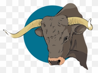 Bull Head Clipart - Bull Head Clipart Png Emoji,Bull Emoji