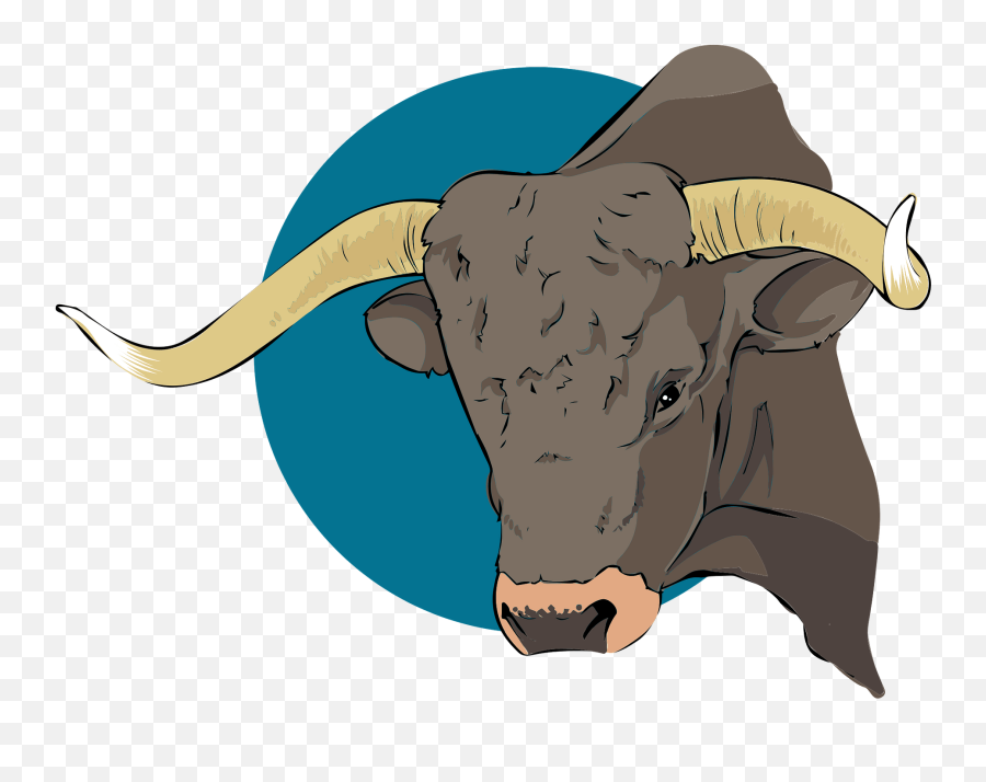 Bull Head Clipart - Bull Head Clipart Png Emoji,Bull Emoji