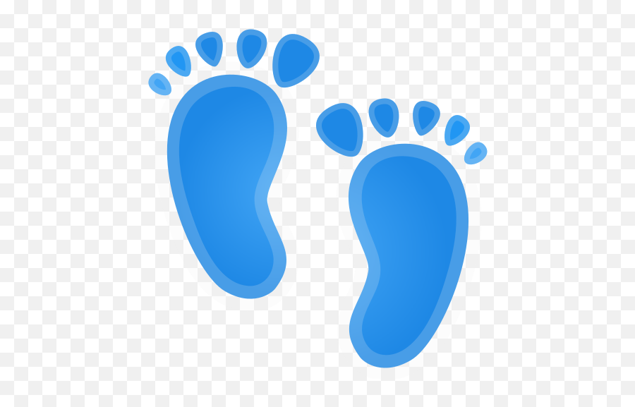 Footprints Emoji - Digital Footprint Word Art,Paw Print Emoji