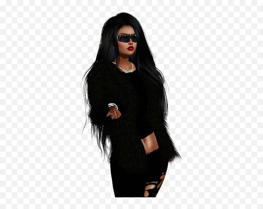Imvu Next Black Girl Magic Art Black Women Art Girl - Clubwear Emoji,Emoji Halloween Costume Cheat