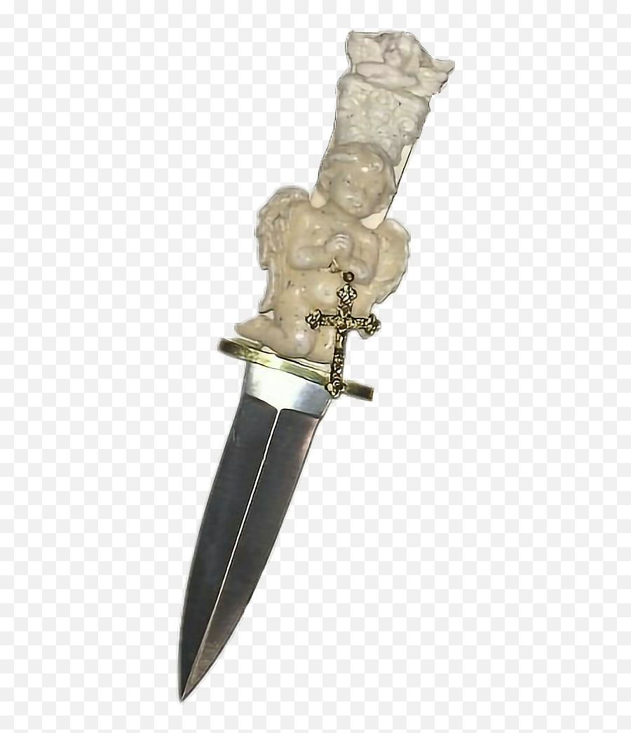 Angel Knife Knives Dagger Cherub - Sword Emoji,Dagger Emoji