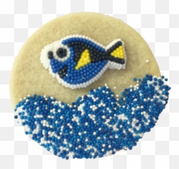 Finding Dory Sugar Cookies - Cookie Emoji,Dory Emoji