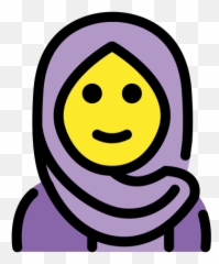 Person With Headscarf - Smiley Emoji,Person Emoji