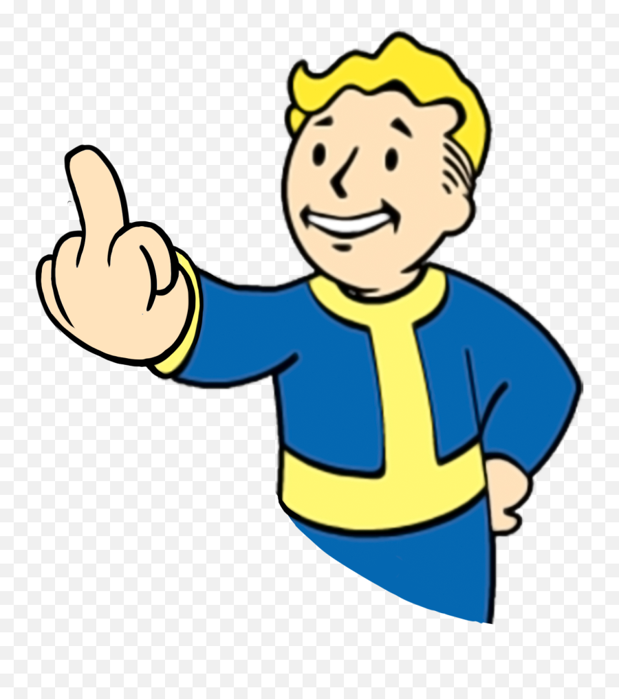 Threw This Together Quickly - Vault Boy Fallout Logo Emoji,Fap Emoji