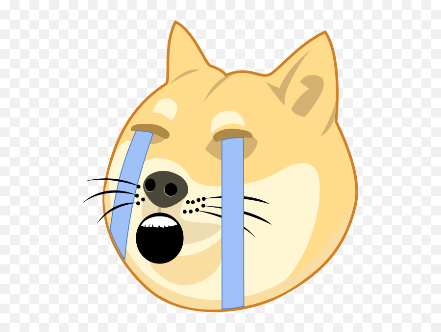 Sob Doge The Sob Doge Is A Classic Emoji With A Clear Use - Cool Doge,Sob Emoji