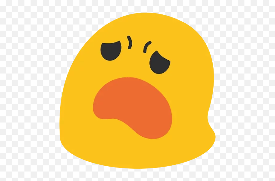 Telegram Sticker - Emoji Frowning,Emoji 39