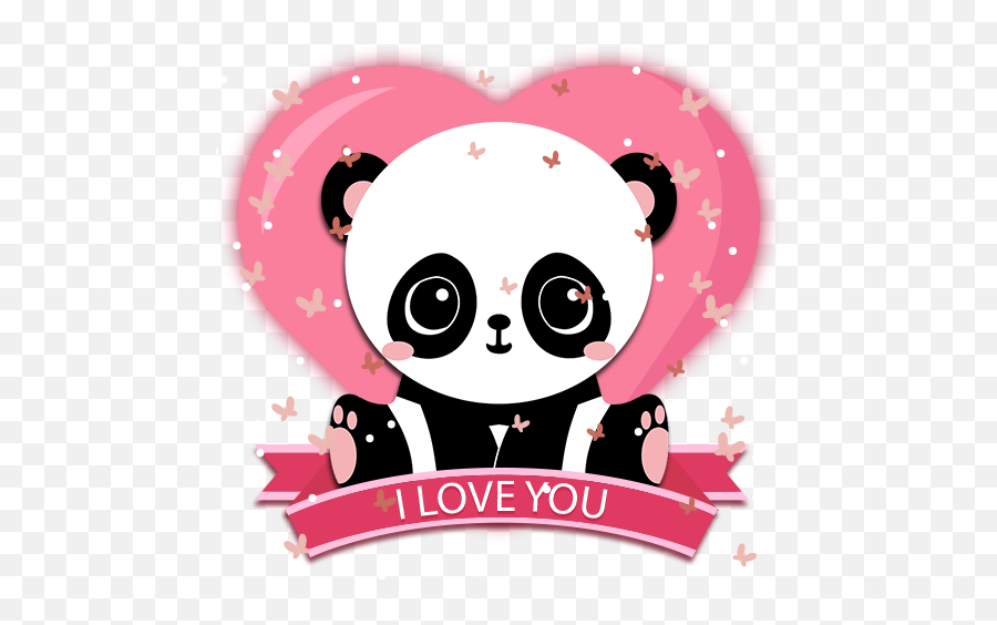 Salmon Panda Cubs Theme - Cute Panda Images For Dp Emoji,Panda Bear Emoji