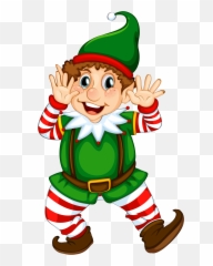 10832 Elf Free Clipart - Emoji