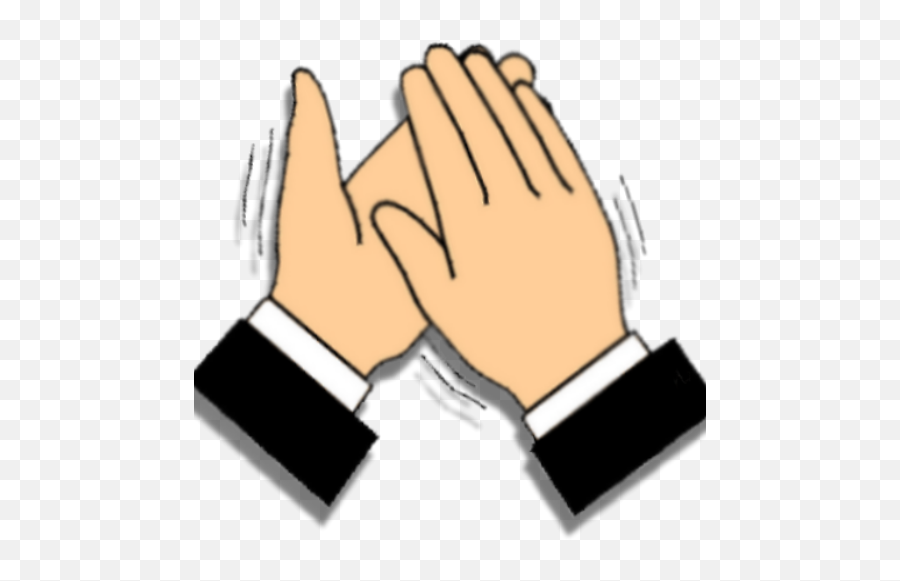 Hand Clip Applause Picture - Clapping Hands Png Emoji,Round Of Applause Emoji