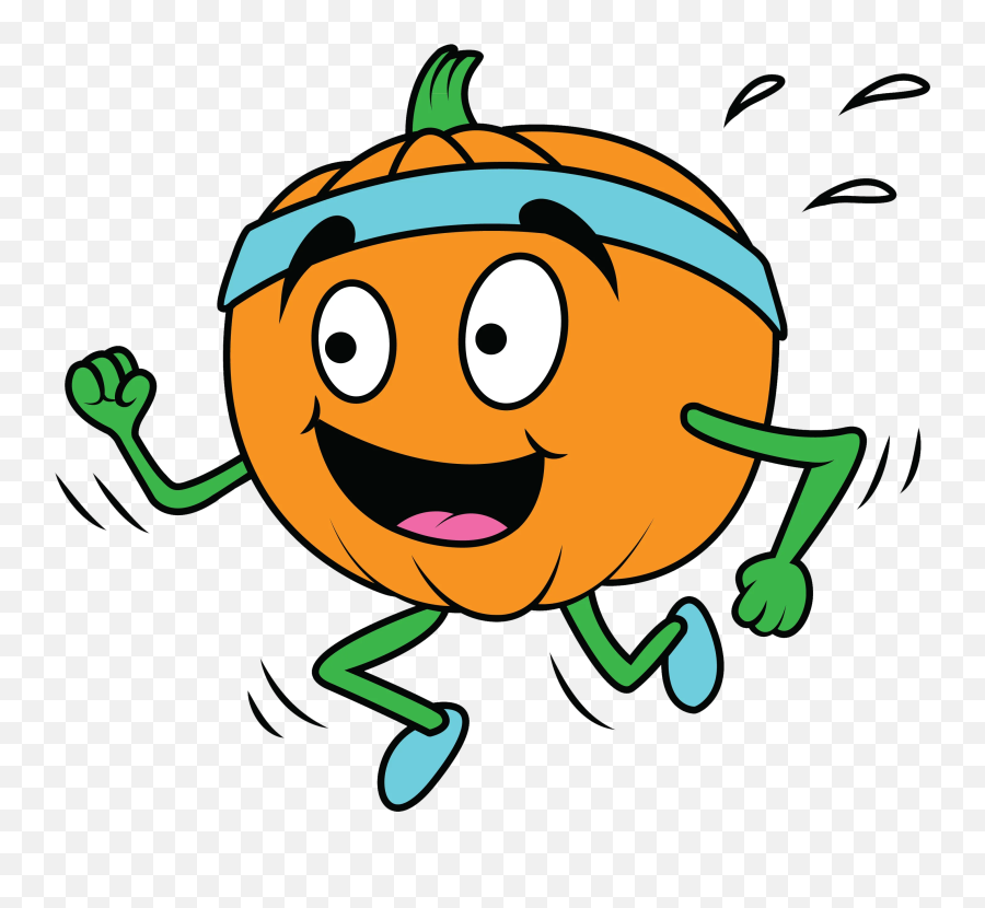 Sycamore Pumpkin Run U2013 A Smashing Success For 38 Years - Running Pumpkin Clip Art Emoji,Pumpkin Emoticon