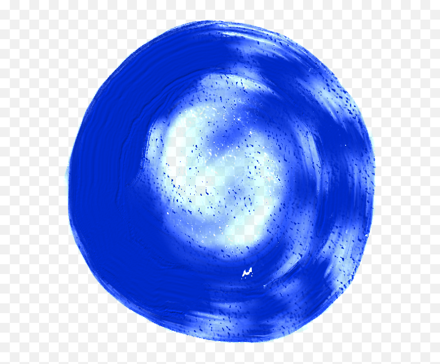 Blue Circle Dot Dots Watercolor Texture - Sphere Emoji,Blue Dot Emoji