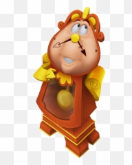 Cogsworth - Beauty And The Beast Characters Png Emoji