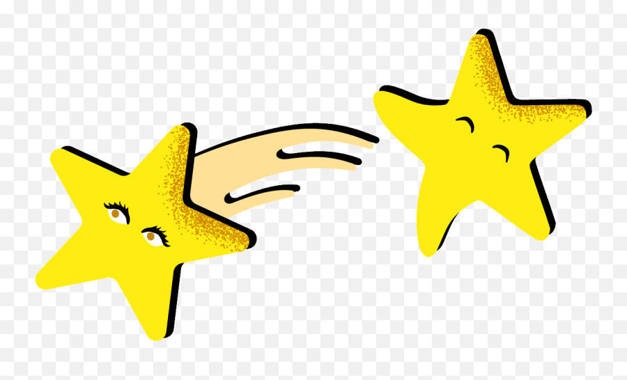 Star Gif Clipart - Animated Stars Clip Art Gif Emoji,Falling Star Emoji