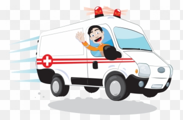 Download Funny Ambulance Hd Png - Ambulance Driver Clipart Png Emoji,Ambulance Man Emoji