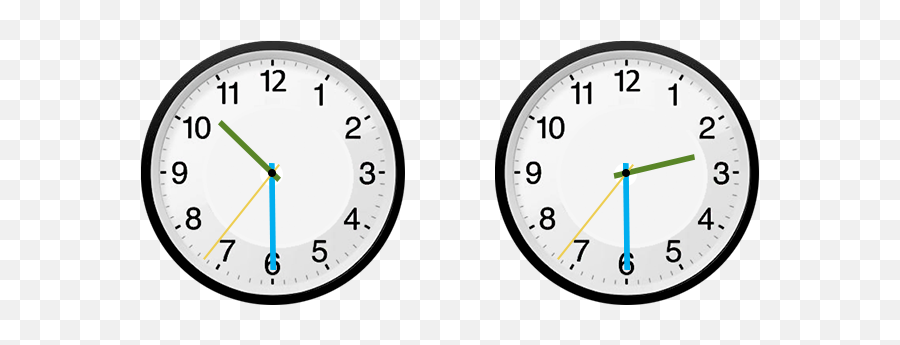 Same But Diferent Clocks Thirty Mins - Wall Clock Emoji,Time Clock Emoji