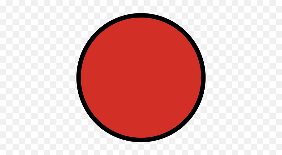Red Circle Emoji - Punto Rojo Directo Png,Red Emoji