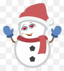 0 Replies Retweets Likes - Emoji Muñeco De Nieve Clipart Snowman