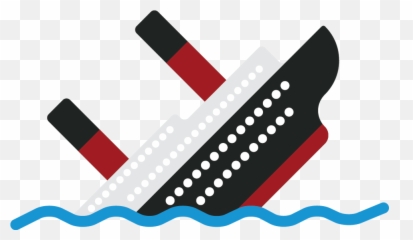 Titanic Emoji Sticker - Titanic Clipart,Chainsaw Emoji