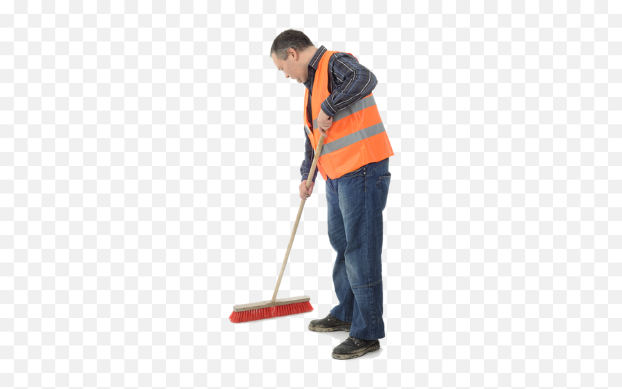 Sweeping - Man With Broom Png Emoji,Sweep Emoji