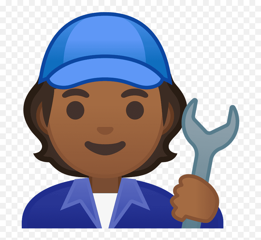 Mechanic Emoji Clipart - Clipart Mechanic Transparent,Mechanic Emoji