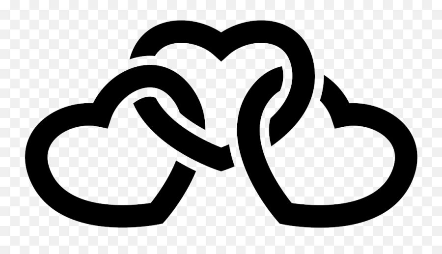 Download Black Heart Emoji Png Png Gif Base - Free Photos 3 Hearts Icon Transparent Background,Heavy Black Heart Emoji