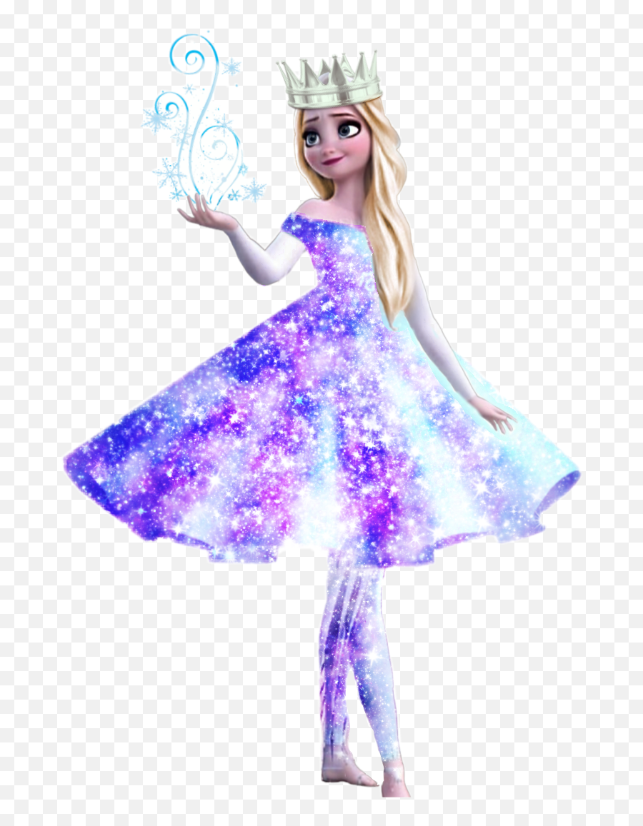 Elsa Frozen Elsafrozen Space Sticker - Fictional Character Emoji,Blonde Princess Emoji