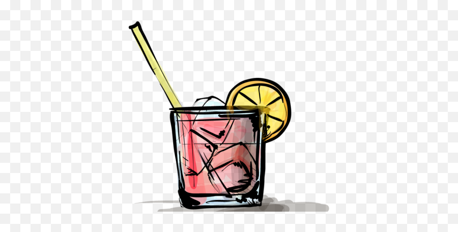 Cocktail Clipart Tipsy - Whiskey Sour Cocktail Png Vector Emoji,Cocktail Emoticon
