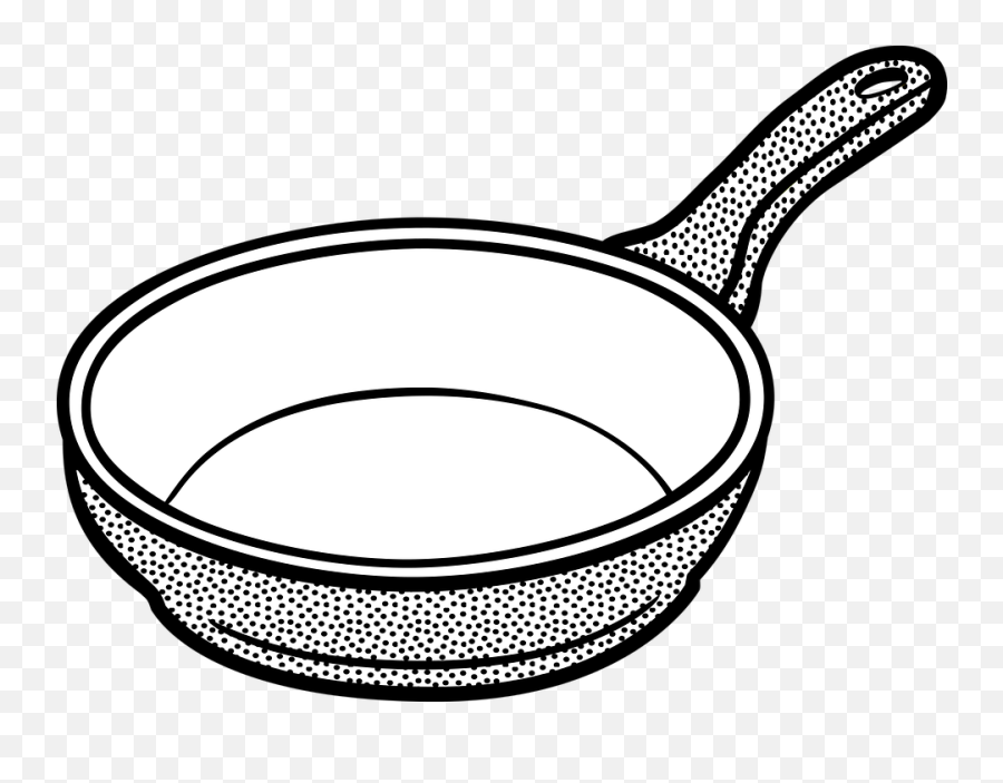Cooking Education Kitchen - Pan Clipart Black And White Emoji,Frying Pan Emoji