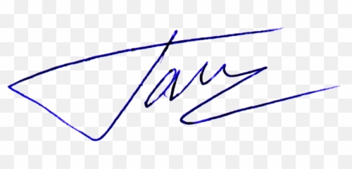 Galkinai - Signature Png Transparent Blue Emoji