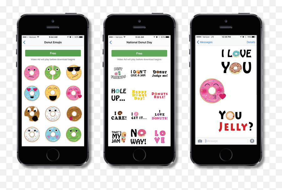 Junkies Celebrate National Donut Day - Campaign Human Trafficking Swipe Emoji,New York Emojis