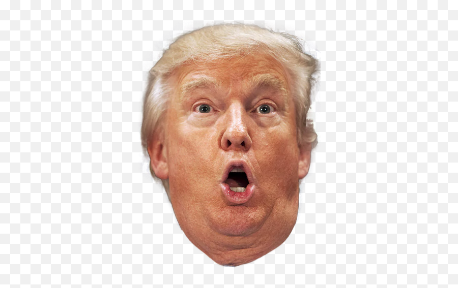 Chin Clipart Transparent Chin - Donald Trump Png Face Emoji,Double Chin Emoji