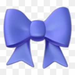 Freetoedit Bow Ribbon Purple Darkpurple - Emoji,Purple Ribbon Emoji
