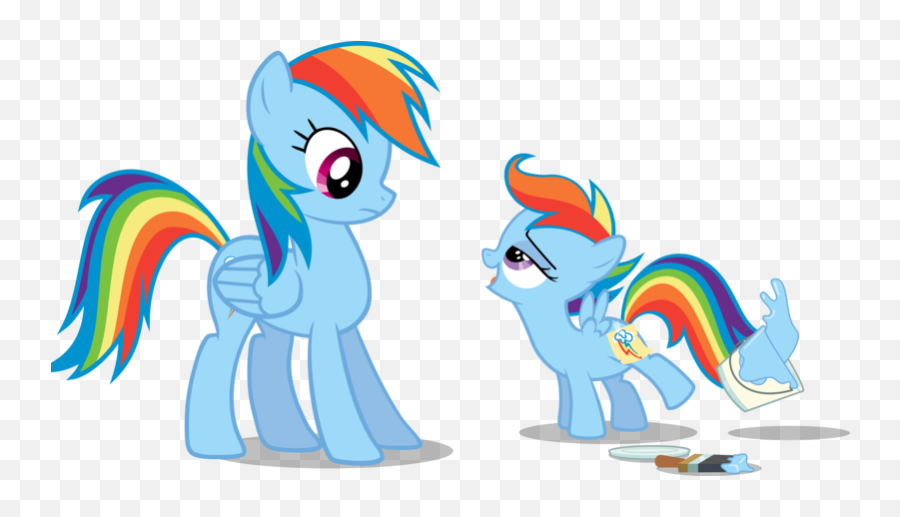 Rainbow Dash Fan Club - Rainbow Dash Pony Paint Emoji,Sheepish Grin Emoji