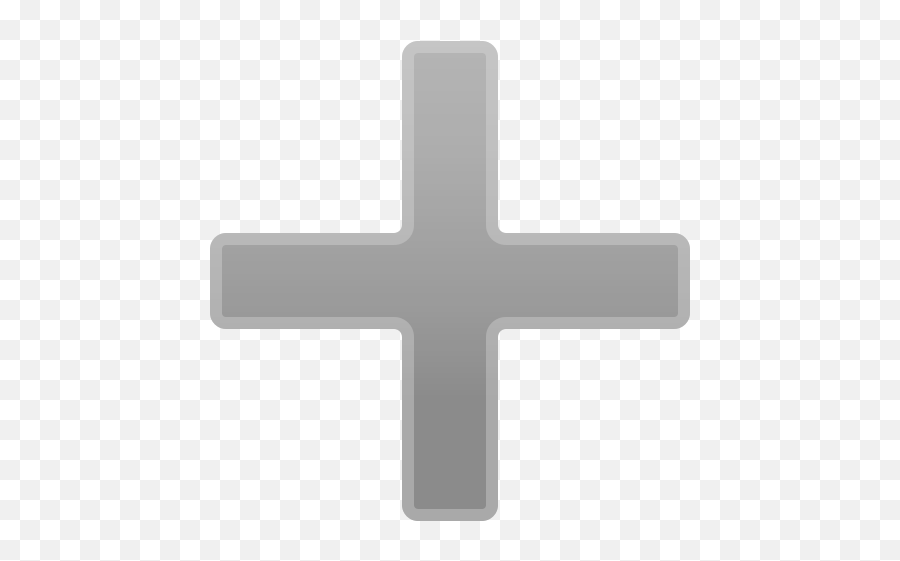 Plus Sign Emoji - Cross,Religious Emoji Android