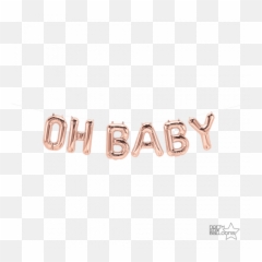 Oh Baby Rose Gold Kit - Calligraphy Emoji,Rose Gold Emoji