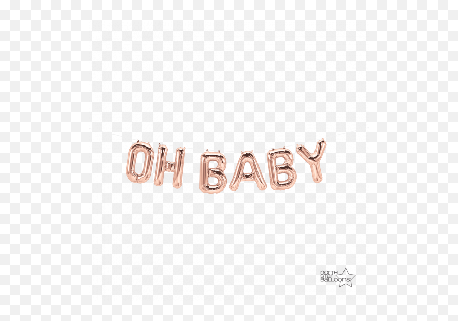 Oh Baby Rose Gold Kit - Calligraphy Emoji,Rose Gold Emoji