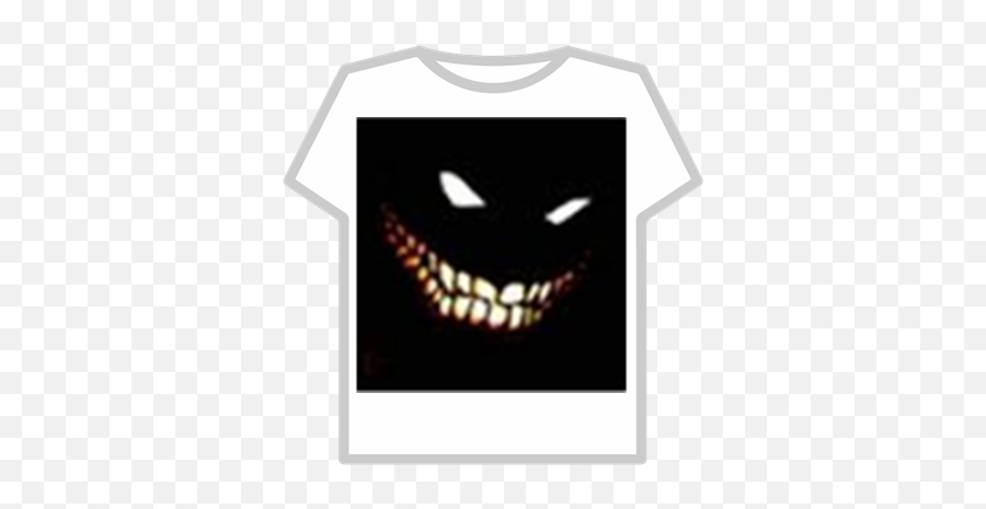Shirts The Horror - Eyes And Teeth Evil Dark Emoji,Emoticon Shirts