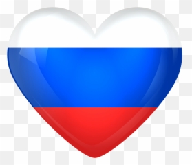 Russian Flag Heart Png Clipart - Emoji