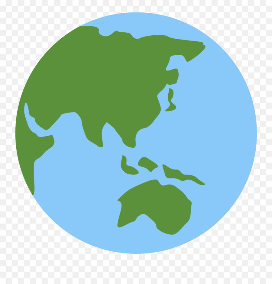 Twemoji2 1f30f - Asia Emoji,Earth Emoji