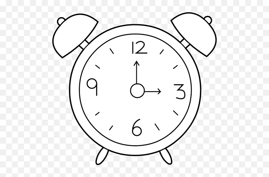 Alarm Clock Clipart Free Dromfci Top - Clock Drawing For Kids Emoji,Alarm Clock Emoji