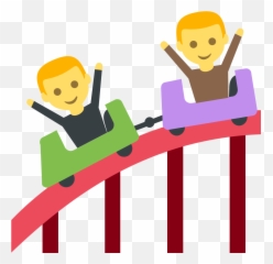 Emojione 1f3a2 - Roller Coaster