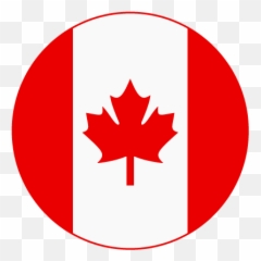 World Stickers for iMessage by HYPER Interactive LLC - Circle Canada Flag Png Emoji
