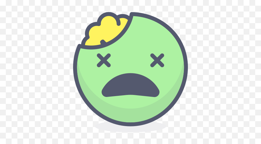 Brain - Circle Emoji,Brain Emoji Png