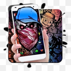Graffiti Skull Hat Launcher Theme - U200c Google Play Iphone Emoji,Zombie Emoji Iphone