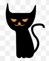 Spooky halloween cat 7 - Transparent PNG u0026 SVG vector file Emoji
