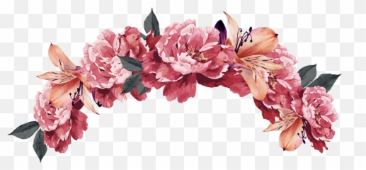 Flower Hair Transparent Png Clipart - Head Piece Emoji