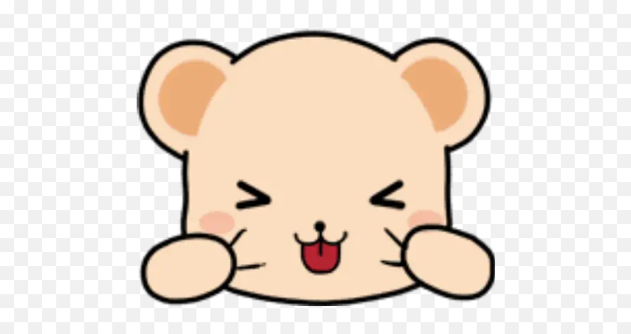 Bebee Tiny Bear Emoji - Whatsapp Clip Art,Bear Emoji Android