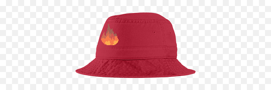 Merch For All The Official Sapnap Merch Store - Orange Emoji,White Emoji Bucket Hat