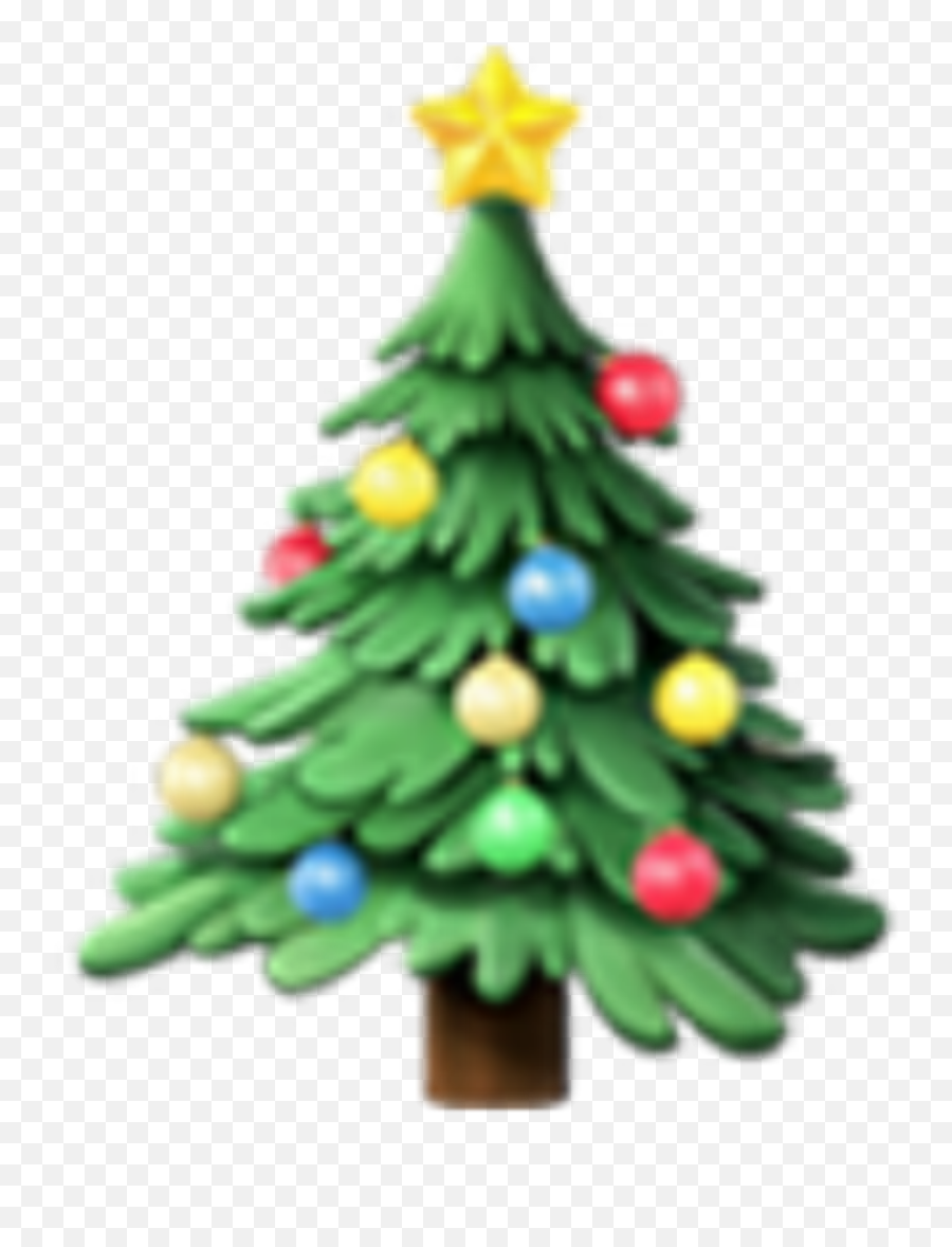 Christmas Tree Holiday Sticker Emoji,Emoji Xmas Tree